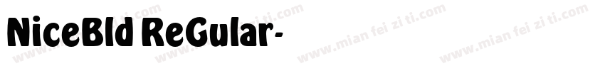 NiceBld ReGular字体转换